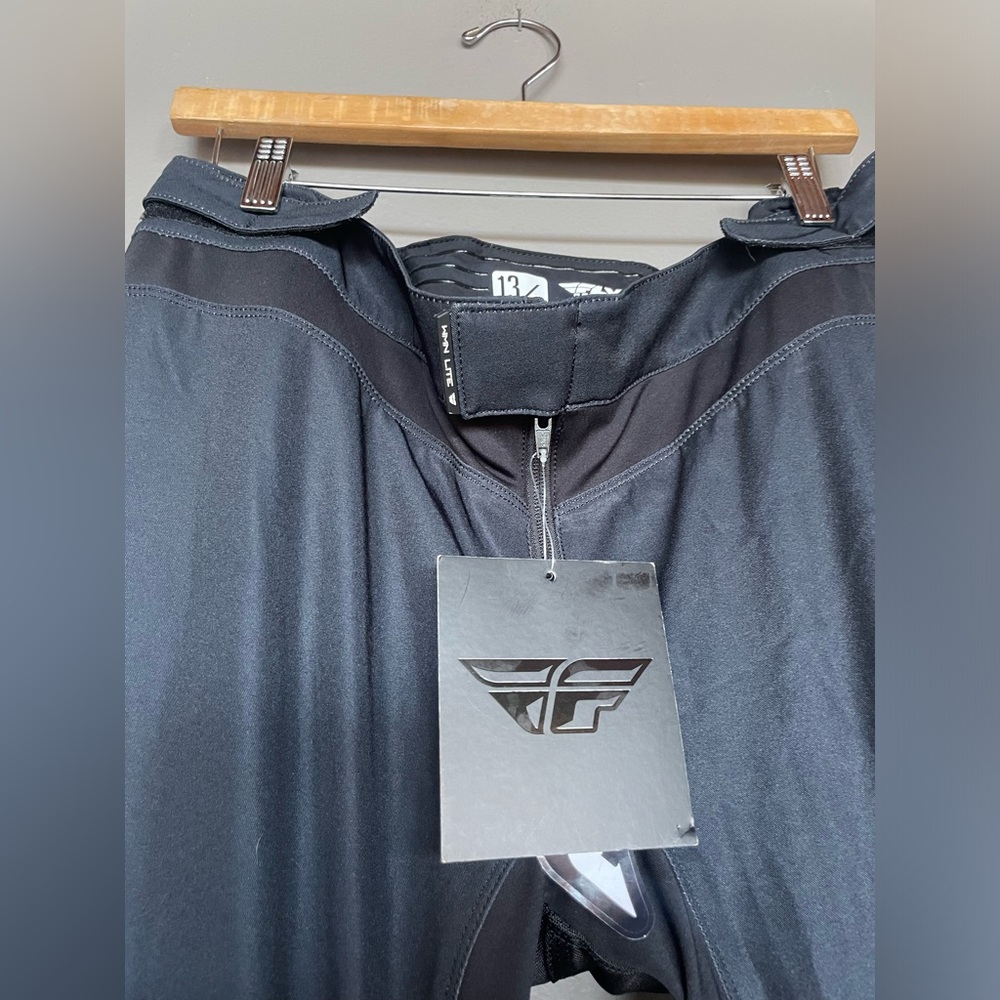 Fly Racing Black Motorcycle Pants - Picture 3 of 8